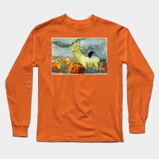 HALLOWEEN LLAMA Long Sleeve T-Shirt